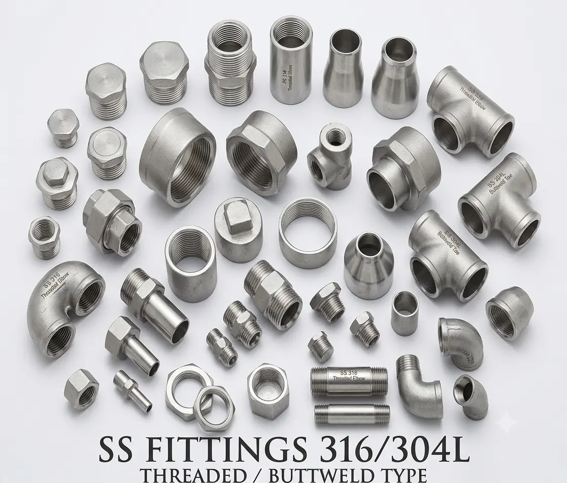 SS Fittings 316/304l
