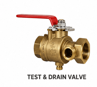 Test And Drain Valve