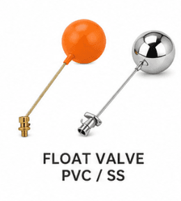 Float Valve PVC, SS